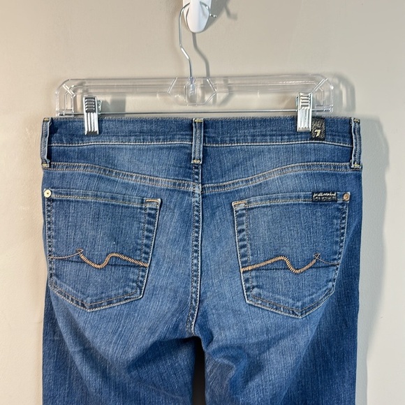 7 For All Mankind Straight Leg Jeans Size 28 - Picture 8 of 15
